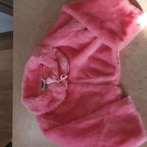 Little Lass toddler girl's bolero shrug jacket.  Estimated to be size  18 month.